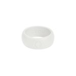 White Men's Silicone Ring