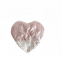 Heart-shaped Glasses Case With Soft Quilted Lining Portable Eyeglasses