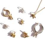 Gilt Giraffe Pendant
