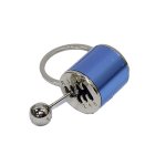 Keyring With MINI Gearshift Transmission Blue - Autostyle Motorsport South Africa