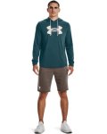 Men's Ua Rival Terry Logo Hoodie - Tourmaline Teal Md