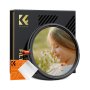 K&f 55MM 3-IN-1 ND2-32 Cpl Black Mist 1/4 Lens Filter With Green Coating