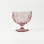- Hand Pressed Ice-cream Bowl Set Of 4 Choose From 3 Colours - Pink