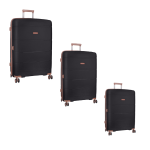 CELLINI Monte Carlo Hard 3 Piece Black