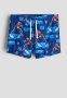 Printed Swimming Trunks - Blue Spider-man