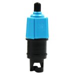 Sup Paddle Kayak Surfboard Valve Adapter Car Pump Conversion Head Blue