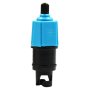 Sup Paddle Kayak Surfboard Valve Adapter Car Pump Conversion Head Blue