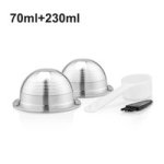Coffee Accessories Steel Reusable Capsule Compatible For 1PCS 70ML 1PCS 230ML