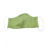 4AKID Adults Reusable Fabric 3-LAYER Non-medical Mask - Large Size - Olive Green