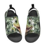 Pointodoor Boys Dinosaur Sandals Funny Print Outdoor Hiking Sandal Lightweight For Toddler Kids Open Toe Athletic Summer Shoes A