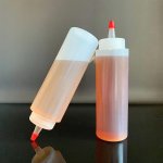 3PCS Squeeze Bottles Sauce Bottles Condiment Squeeze Bottles Squeeze Condiment Bottles Sauce Squeeze Bottles For Salad Bbq Bakin