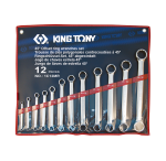 Spanner Set 12PC Straight Double Ring 6-32MM