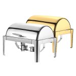 CDH-61 9L Stainless Steel Chafing Dish Food Warmer - Buffet Server