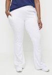 Cotton On Plus Lifestyle Fleece Flare Sweatpant - Cloudy Grey Marle