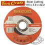 Craft Cutting Disc Industrial Metal 115 X 3.0 X 22.2 Mm