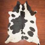 Aas Grade Cow Hide 394 Black white XXL - Extra Extra Large Black white Spotted