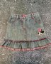 Disney Minnie Denim Skirt 6/7Y