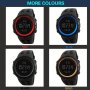 Men's Large Dial Sports Electronic Watch Luminous Alarm Round Electronic Watch