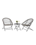 Patio Furniture Set Indoor Outdoor Lounge Set Bistro Sofa Chair Table