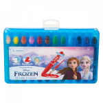 Frozen 12 Gel Crayons Twist Action - Multi-colour