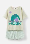 Cotton On Hulk Short Sleeve Pyjama Set - Green Fig