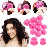 Mushroom Hair Curlers Silicone Hair Curling Rollers Non-slip No Clip Wave Formers For Women Diy Hair Styling Tools