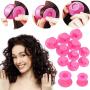 Mushroom Hair Curlers Silicone Hair Curling Rollers Non-Slip No Clip Wave Formers For Women DIY Hair Styling Tools