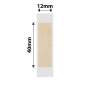 NB758 - - D11 / D101 / D110 / H1S - 12X40MM - 155 Kraft Labels