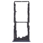 Sim Card Tray + Sim Card Tray + Micro Sd Card Tray For Vivo Y30 Standard Y12S Black