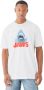 - Men's Oversized Jaws T-Shirt - White