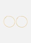 Large Delicate Hoop Earrings