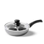 Chef Egg Poacher With Lid Stainless Steel