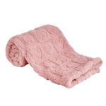 Yurhap Fleece Baby Blanket Heart Checkered Blanket Ultra Soft Cozy Baby Blankets For Girls Boys Fluffy Infant Toddler Newborn Re