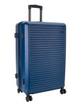 Mahe Large 4 Wheel Trolley Case Navy
