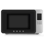 Smeg Microwave Oven With Grill – Black