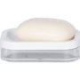 Wenko Oria Range Soap Dish White & Clear