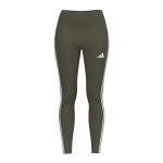 Adidas Essentials 3-STRIPES Cotton Leggings - Green