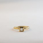 Square Small - Blue Topaz - Large