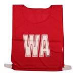 Junior Netball Bibs - Red