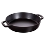 Staub Cast Iron Two-handle Frying Pan / Skillet 26CM 2.4L Black