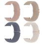 4 Pack Braided Bands Compatible With Apple Watch 38-41MM Models -multicolor