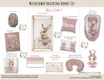 Cot Duvet Bedding Wildflower Ballerina Bunny Set