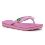 Kids Oasis Brasil Thong Sandal - Fuschia Black - 13
