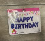 Happy Birthday Balloon Letter Foils