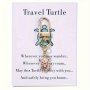 Travel Turtle Charm Keyring 1PC Zinc Alloy Keychain With Turquoise Sea Turtle Pendant And Rhinestone Embellishment Simple Unplated Metal Animal Theme Carabiner Clip For