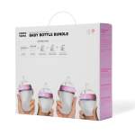 Comotomo Baby Bottle Bundle Pink