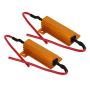 2 Pieces Car Canbus Error Canceller Decoder LED 50W No Blinking Decoder