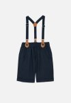 PoP Candy Suspender Shorts-navy Blue