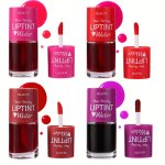 4 Colors Lip Tint Stain Velvet Lip Stain Long Lasting Lip Tint Lip Gloss Matte Liquid Lipstick For Glowy Vivid Color Lip Makeup