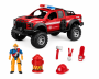 Kids' Fire Rescue Pickup Truck Playset